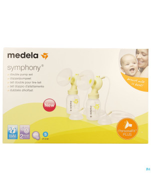 Medela personalfit plus set double tirelait s 21mm