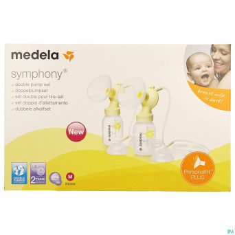 Medela personalfit plus set double tirelait m 24mm