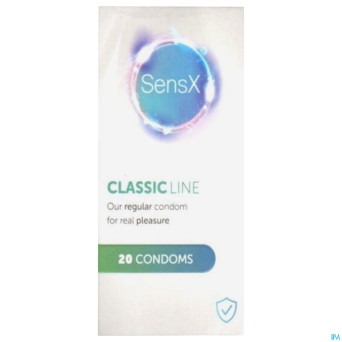 Sensx classic line preservatifs  20