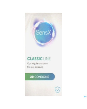 Sensx classic line preservatifs  20