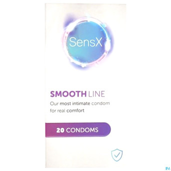 Sensx smooth line preservatifs   20