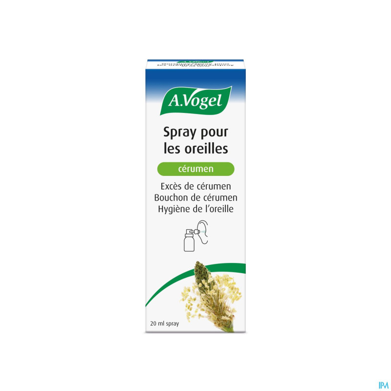 A.vogel spray auriculaire cerumen    20ml