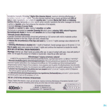 Somatoline cosm.amincissant 7 nuit natural   400ml