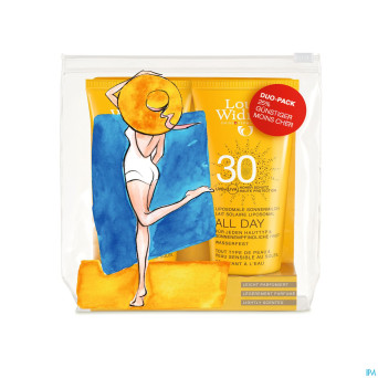 Widmer sun all day 30 duo parf tube 2x100ml