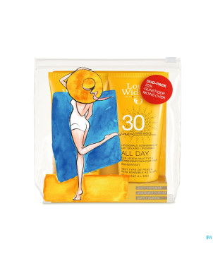 Widmer sun all day 30 duo parf tube 2x100ml