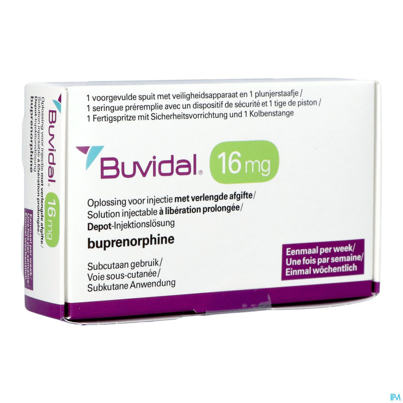 Buvidal  16mg sol inj lib.prol. ser.prer. 1x0,32ml