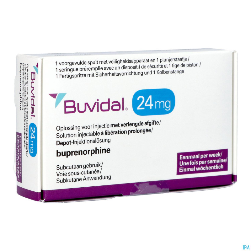 Buvidal  24mg sol inj lib.prol. ser.prer. 1x0,48ml