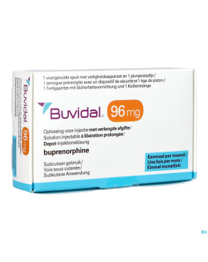 Buvidal  96mg sol inj lib.prol. ser.prer. 1x0,27ml