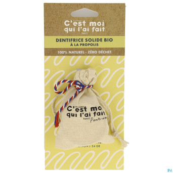 Diet cmqlf dentifrice solide propol.bio citron 25g