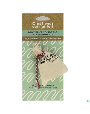 Diet cmqlf dentifrice solide chlorophylle bio  25g