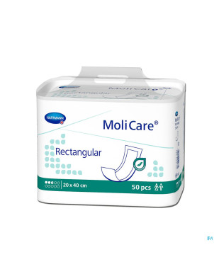 Molicare rectangular 3 drops 50