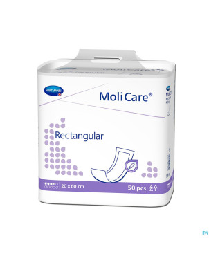 Molicare rectangular 4 drops 50