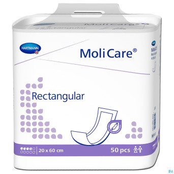 Molicare rectangular 4 drops 50