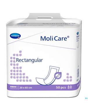 Molicare rectangular 4 drops 50