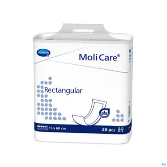 Molicare rectangular 5 drops 28
