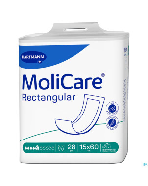 Molicare rectangular 5 drops 28
