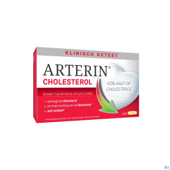 Arterin cholesterol    comp  45