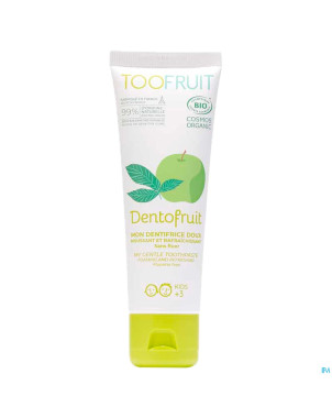 Toofruit dentofruit dentifrice pomme menthe 50ml