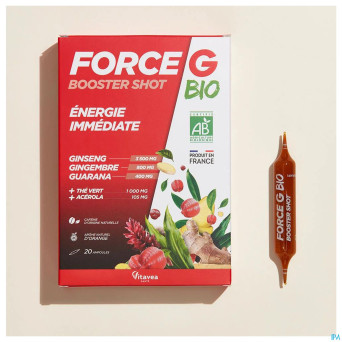 Force g booster shot bio    amp 20