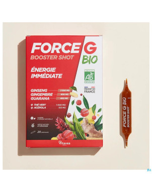Force g booster shot bio    amp 20