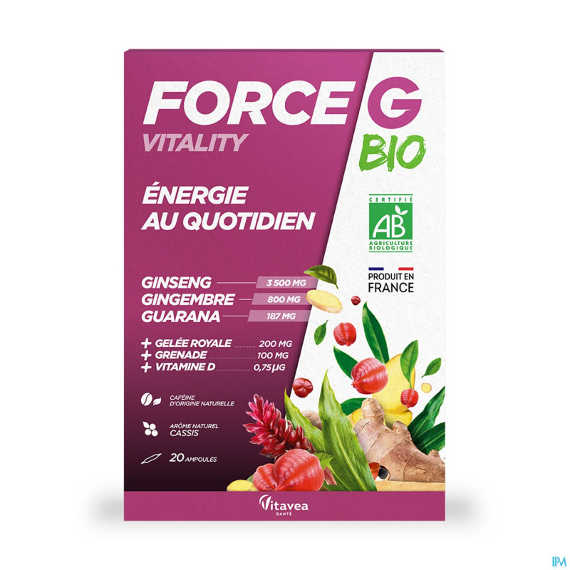 Force g vitality bio    amp 20