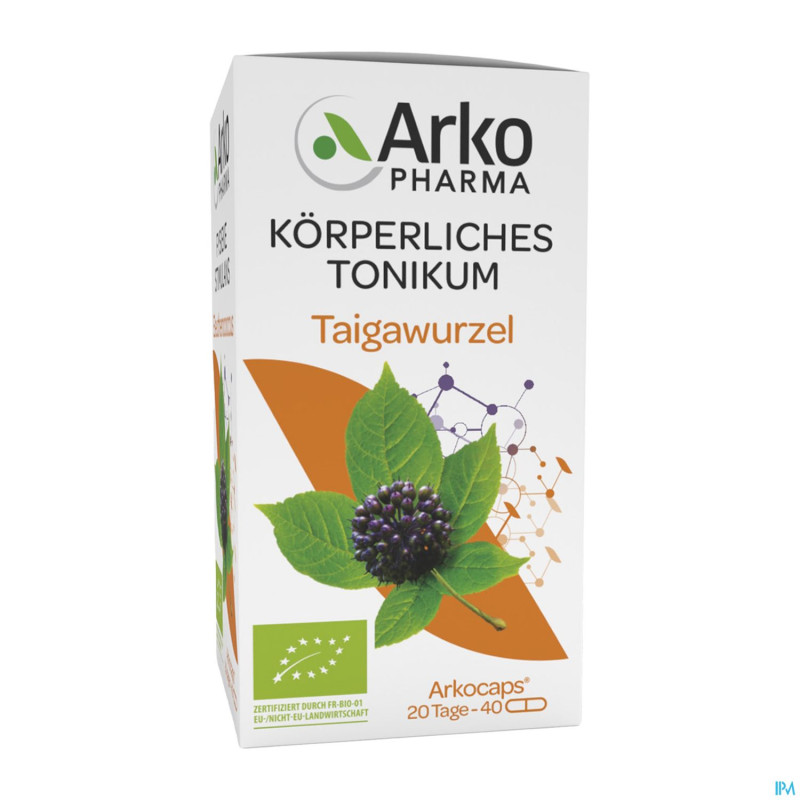 Arkogelules eleutherocoque bio    caps 40