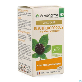 Arkogelules eleutherocoque bio    caps 40