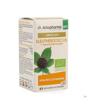 Arkogelules eleutherocoque bio    caps 40