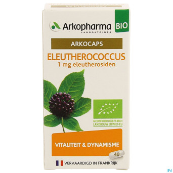 Arkogelules eleutherocoque bio    caps 40