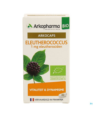 Arkogelules eleutherocoque bio    caps 40