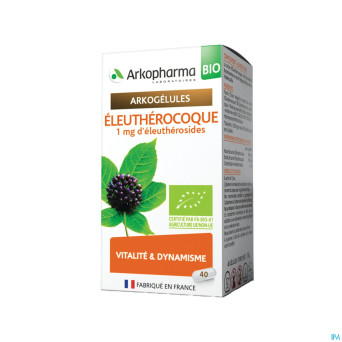 Arkogelules eleutherocoque bio    caps 40
