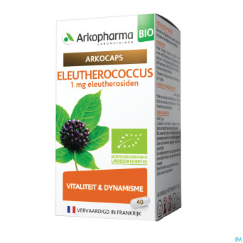 Arkogelules eleutherocoque bio    caps 40