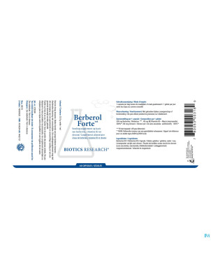 Berberol forte    caps 60