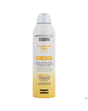 Isdin fotoprotector transp.wet skin ip30 spr.250ml