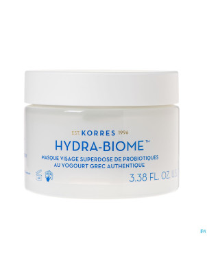 Korres kf yogourt grec masque. hydra-biome   100ml