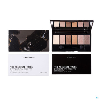 Korres km eyeshadow palette absolue nude 6g