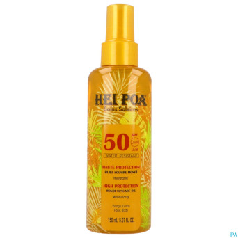 Hei poa huile solaire monoi ip50    150ml