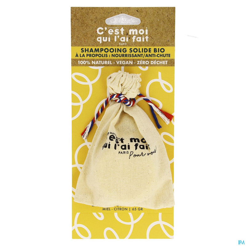 Diet cmqlf shampoo solide propolis bio    65g