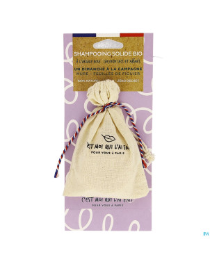 Diet cmqlf shampoo solide argile rose bio    65g