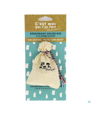 Diet cmqlf deodorant solide pierre alun bio 65g