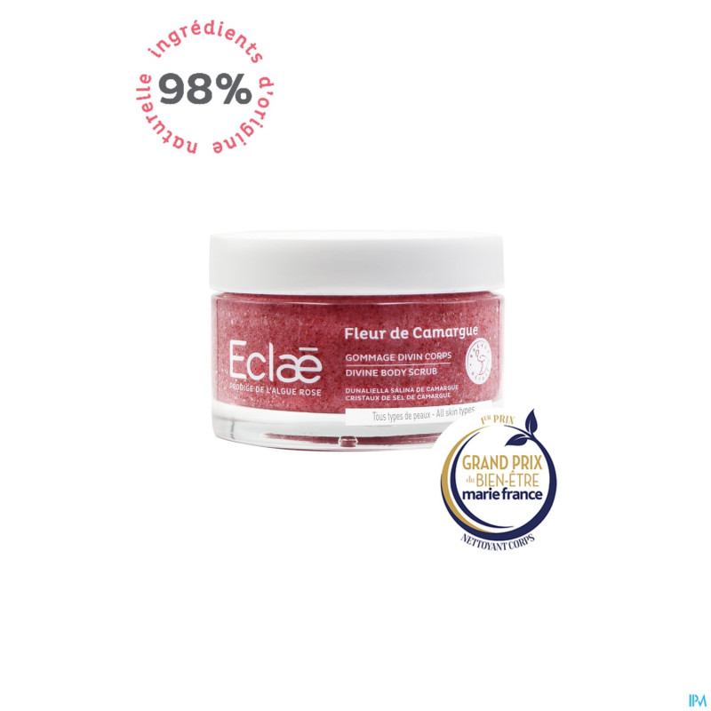 Eclae fleur camargue gommage divin corps    250g