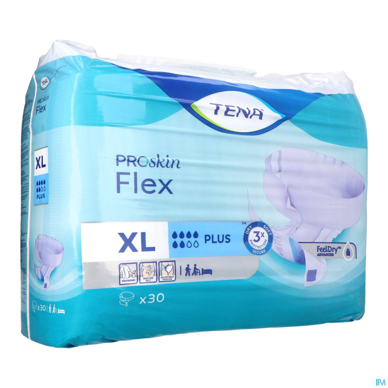 Tena proskin flex plus extra large 30