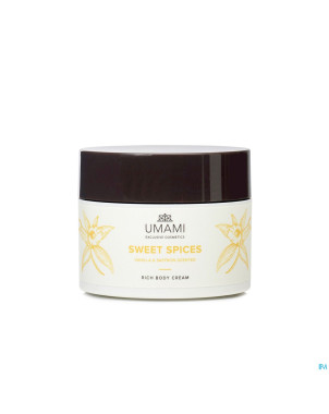 Umami sweet spices vanille&safran creme corps250ml