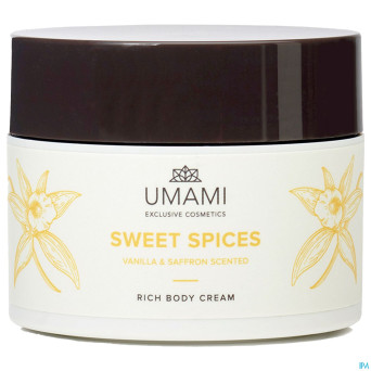 Umami sweet spices vanille&safran creme corps250ml
