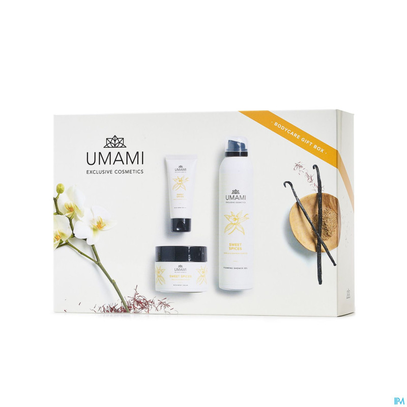 Umami sweet spices vanille&safran coffr.corps500ml