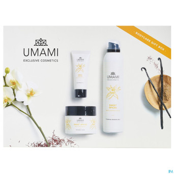 Umami sweet spices vanille&safran coffr.corps500ml