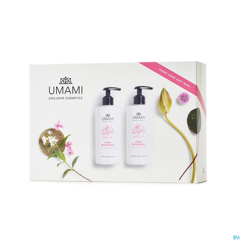 Umami pure blossoms lotus&jasmin coffr.mains 600ml