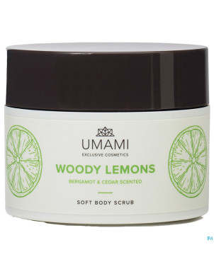 Umami woody lemons bergamote&cedre gomm.corps250ml