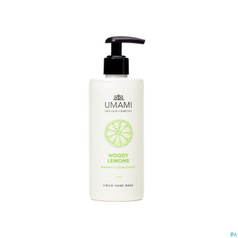 Umami woody lemons bergamote&cedre savon main300ml