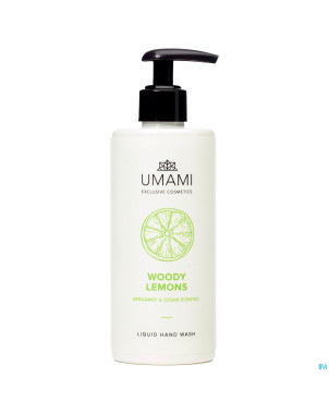 Umami woody lemons bergamote&cedre savon main300ml